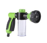 Nettoyeur de mousse de voiture - Buse de pulvérisation de tuyau haute pression, pistolet à mousse distributeur de savon, tête de pulvérisation d'eau réglable avec 8 motifs, embout de nettoyage de