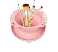 Nettoyeur de pinceaux aquarelle - Fournitures artistiques en silicone anti-déversement, gobelet de rinçage pour pinceaux de peinture, nettoyeur de pinceaux portable pour artistes, accessoires d'art