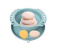 Nettoyeur de pinceaux aquarelle - Fournitures artistiques en silicone anti-déversement, gobelet de rinçage pour pinceaux de peinture, nettoyeur de pinceaux portable pour artistes, accessoires d'art