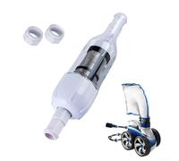 Nettoyeur de piscine 48-080, avec 2 écrous de tuyau d'alimentation D15, écran de filtre compatible avec Zodiac pour Polaris