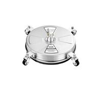 VEVOR Nettoyeur de surface 395 mm – Inox sur roues, 275 bar, 2 buses, 2 tiges extension, pour béton