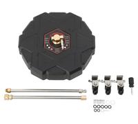 Nettoyeur de surfaces pour nettoyeurs haute pression - Accessoire de nettoyage de sols - 33 cm - Roues pivotantes à 360° - Acier inoxydable et cuivre - 2500 PSI - 60 °C - Raccordement 1/4"