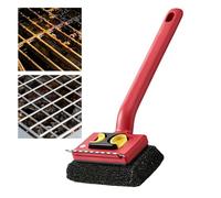 Nettoyeur Gril Électrique - Puissant Manche Long Et Large Diffusion De Vapeur,Outil BBQ Frotteur De Nettoyage Pour Gril,Pour Pique-Nique Barbecue Camping Randonnée Trekking Maison Jardin Cour