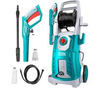 – Nettoyeur haute pression | 160 bars, 6,7 litres/minute et 2500 W | Arrêt automatique | Inclus : pistolet à jet et flacon de produit nettoyant | Couleur : bleu