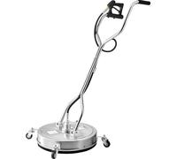 Nettoyeur haute pression 22 pouces pour surfaces, 4 roues, double poignée, pression maximale de 4000 PSI