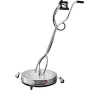 Nettoyeur haute pression 24 pouces pour surfaces, 4 roues, double poignée, pression maximale de 4000 PSI