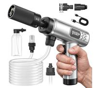 Nettoyeur haute pression, 65 bars, 2 batteries, pulvérisateur à mousse, buse 6 en 1