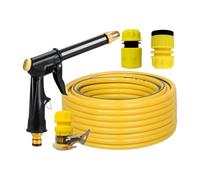 Nettoyeur haute pression à eau | Nettoyage en profondeur avec rotation à 360° portable | pour nettoyage de voiture avec nettoyeur haute pression | pour sols, fenêtres, gouttières, cours, jardins