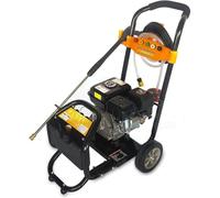Nettoyeur haute pression à essence, 420 cm³, moteur à quatre temps de 7,5 chevaux, nettoyeur vapeur de 170 bars, nettoyeur haute pression mobile offrant une grande puissance de nettoyage, adapté à un