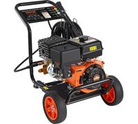 Nettoyeur haute pression à gaz 4400 PSI 15 L/min 2,6 GPM avec ensemble de 5 buses pour voitures