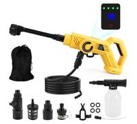 Nettoyeur haute pression Akkus, 68 bars, buse 6-en-1, compatible avec Dewalt 18/20 V