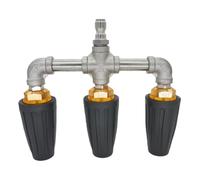 Nettoyeur haute pression avec buse rotative à 360 degrés et 4000 psi, pour | Buse turbo pour nettoyeur haute pression pour maison, véhicules, jardin, pavés, clôtures, sols, murs, pont