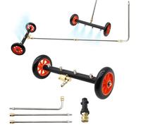 Nettoyeur haute pression - Brosse de sol pour voiture - Balai à eau - 4000 PSI - 126 cm