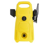 Nettoyeur haute pression électrique - Nettoyeur haute pression portable pour automobile - Corps et buse en cuivre - Jet concentré - Tuyau de 5 à 10 mètres - Fonctionnement sur secteur - Jaune