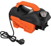 Nettoyeur haute pression - Électrique portable pour voiture et maison - Prise UE 220 V - 8 A - Câble de 1,5 m - Tête de pompe 12 mm - Pistolet pulvérisateur - Aluminium/cuivre