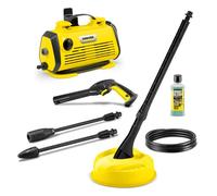 Nettoyeur haute pression Karcher K 3 Horizontal Plus Home - Pression 120 bar- Débit 380 l/h- Kit Home inclus- Position horizontale stable- Plus d'accessoires