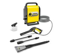 Nettoyeur Haute Pression Kärcher K Silent eco!Booster, Pression Max. 130 Bar, débit Max. 420 l/h, extrêmement Silencieux, avec eco!Booster pour Un Nettoyage Efficace, Jaune