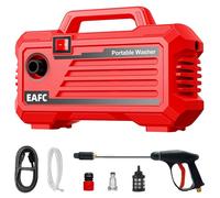 Nettoyeur haute pression, moteur électrique puissant, nettoyage adapté à de nombreux environnements, couleur rouge