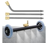 Nettoyeur Haute Pression Nettoyeur Sous-Sol - Nettoyeur Sous Pression 41 cm Nettoyeur Dessous - Épandeur Puissant Pour Camion Entrée Garage Atelier Nettoyage Extérieur - Lave-Camion Entrée
