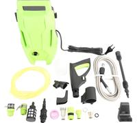 Nettoyeur haute pression portable, machine à laver automatique avec tuyau d'entrée et de sortie pour la maison, la voiture, les meubles de jardin, prise UE, 220 V