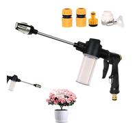 Nettoyeur haute pression portable résistant à l'eau | Buse haute pression pour tuyau de jardinière pour voiture, jardin, maison, balcon, patio, garage