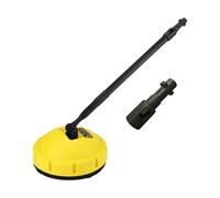 Nettoyeur Haute Pression Pour Terrasse Kar-cher K, Tête De Nettoyage De Terrasse, Accessoires De Nettoyeur Haute Pression Rotatifs À Long Manche Pour Terrasses Extérieures Et Nettoyage De Voiture