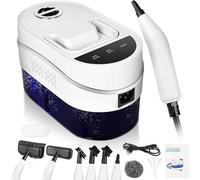 Nettoyeur haute pression - Pression : 3,5 bars, temps de chauffe : 15 s, puissance : 2 500 W, réservoir : 1,2 l, nettoyeur haute pression avec 8 accessoires pour la cuisine, la voiture, la maison et l