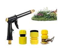 Nettoyeur haute pression - Pulvérisateur d'eau portable anti-fuite - Kit de nettoyage de voiture avec accessoires - Pour sol, fenêtre, gouttière, terrasse, jardin, arrosage des , soins des