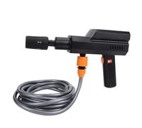Nettoyeur Haute Pression sans Fil, 1,7 MPa, 120 W, Buse 5 en 1, 4000 mAh | Buse réglable pour voiture, vélo et terrasse, batterie lithium intégrée, utilisation extérieur autonome