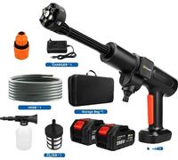 Nettoyeur haute pression, sans fil, 6 en 1, 2 batteries