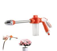Nettoyeur Haute Pression sans Fil Portable Pistolet de Jardinage | Nettoyeur Haute Pression à Main avec Buse Réglable Pour , pelouses, extérieur de la maison, terrasses, patios, fenêtres,