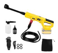Nettoyeur Haute Pression sans Fil pour Batterie Dewalt 20 V, 21 000 TR/Min, 1000 psi, Nettoyeur Haute Pression Portable avec buse 6 en 1 et Pot en Mousse pour Nettoyage de Voiture, clôture, Sol