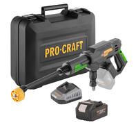 Nettoyeur haute pression sans fil Procraft CW20bb 20 V 30 bars 180 l/h Brushless + 1 batterie 4,0 Ah + chargeur + mallette