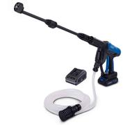 Nettoyeur haute pression sans fil Scheppach C-HPG35-X - 20 V | 35 bars | débit de 180 l/h | tuyau de 6 m | buse réglable | batterie 2 Ah + chargeur 2,4 A inclus