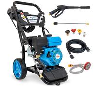 Nettoyeur haute pression thermique - HEXWELT - pression de service 170 Bar pression maximale 200 Bar moteur OHV 7 CV 4 buses HW-MS-170B