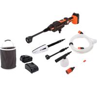 Nettoyeur haute pression Yardforce LW C02A avec moteur universel 20 volts Orange-Noir Taille unique