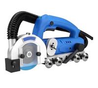 Nettoyeur Joint Carrelage Électrique 1200W Professionnel - 9000t/min, Aspiration Des Poussières, Lames Incluses, Pour Nettoyer Les Joints De Carrelage Au Sol Et Mur(1.7mm)