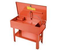 Nettoyeur pour pièces, avec pompe électrique - Capacité : 135 litres - Puissance : 26 W - Acier