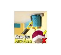 Nettoyez l'outil de peinture plafond mur machine baguage brosse rouleau coupe-bordure - jaune