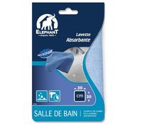 Nettoyez votre salle de bain sans produit avec ELEPHANT LBD - Lavette absorbante microfibre 30 x 30 cm, format pratique et malin pour un essuyage impeccable - Lot de 3