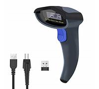 NETUM Bluetooth Lecteur Code Barre sans Fil douchette USB CCD Code Barre Scanner USB 2.0 Bluetooth Compatible Windows, Android 4.0 et 4.1 iOS Fonctionne avec Smartphone Linux Mac W6-X
