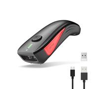 NETUM CS9501 Scanner Bluetooth Code QR - Lecteur Code-Barres 1D 2D sans Fil avec Moteur Zebra, Scanner Portable pour Inventaire, Tablette, Android, iOS, PC, POS