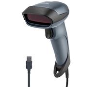 NETUM Lecteur Code à Barres Barcode Scanner à Laser Douchette Optique de Haute Vitesse avec USB Filaire à Longue Portée Indicateur Buzzer Portable