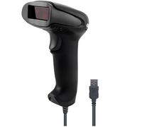NETUM Lecteur Code Barre Laser Scanner Douchette Code Barre USB Compatible avec PC/Ordinateur Portable, Windows XP / 7/8 etc. NT-2012