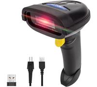 NETUM NT-1228BL Bluetooth QR 2D Barcode Scanner à Main Levée USB sans Fil 1d Codes-Barres 2D Imager pour Mobile Paiement Ordinateur écran Scan Prise en Charge iOS et Android