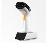 NETUM Scanner De Codes-Barres sans Fil Wi-FI 2D, Lecteur De Codes 1D 2D QR PDF417 Automatique Mains Libres, Compatible TCP/UDP, Idéal Inventaire Et POS (DS2800-2D (Wi-FI))