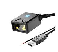 NetumScan Lecteur de codes-barres 2D à montage fixe pour moteur industriel Lecteur de codes 1D/2D/QR avec port USB à balayage automatique par induction adapté aux terminaux en libre-service et aux lig