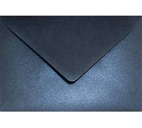 Netuno 100 enveloppes nacrées bleu foncé B6 175x125 mm chic et raffinées | 120g Aster Metallic Queens Blue · enveloppes élégantes et sophistiquées pour mariage, faire-part de mariage & invitations