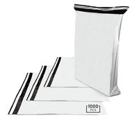 Netuno 1000 pochettes d'expédition 260 x 350 mm sac plastique expédition pochettes en film sacs d'expédition en plastique sacs d'envoi colis enveloppes plastiques opaques sac transport autocollant