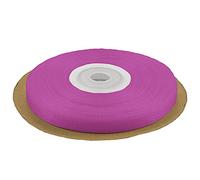 Netuno 1x ruban décoratif fuchsia 6mm x 32m cadeau satin organza tissu mousseline pour mariage fête festival bricolage décoration emballage cartes DIY